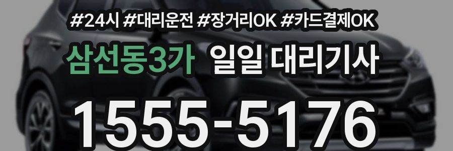 삼선동3가 일일 대리기사