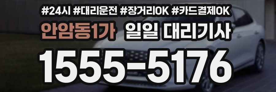 안암동1가 일일 대리기사