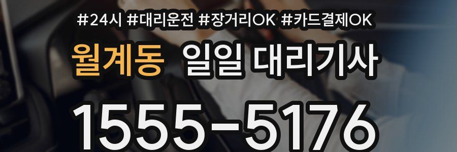 월계동 일일 대리기사