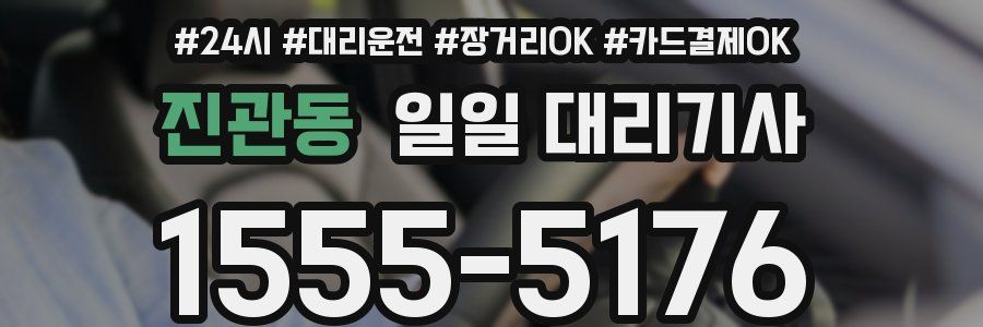 진관동 일일 대리기사