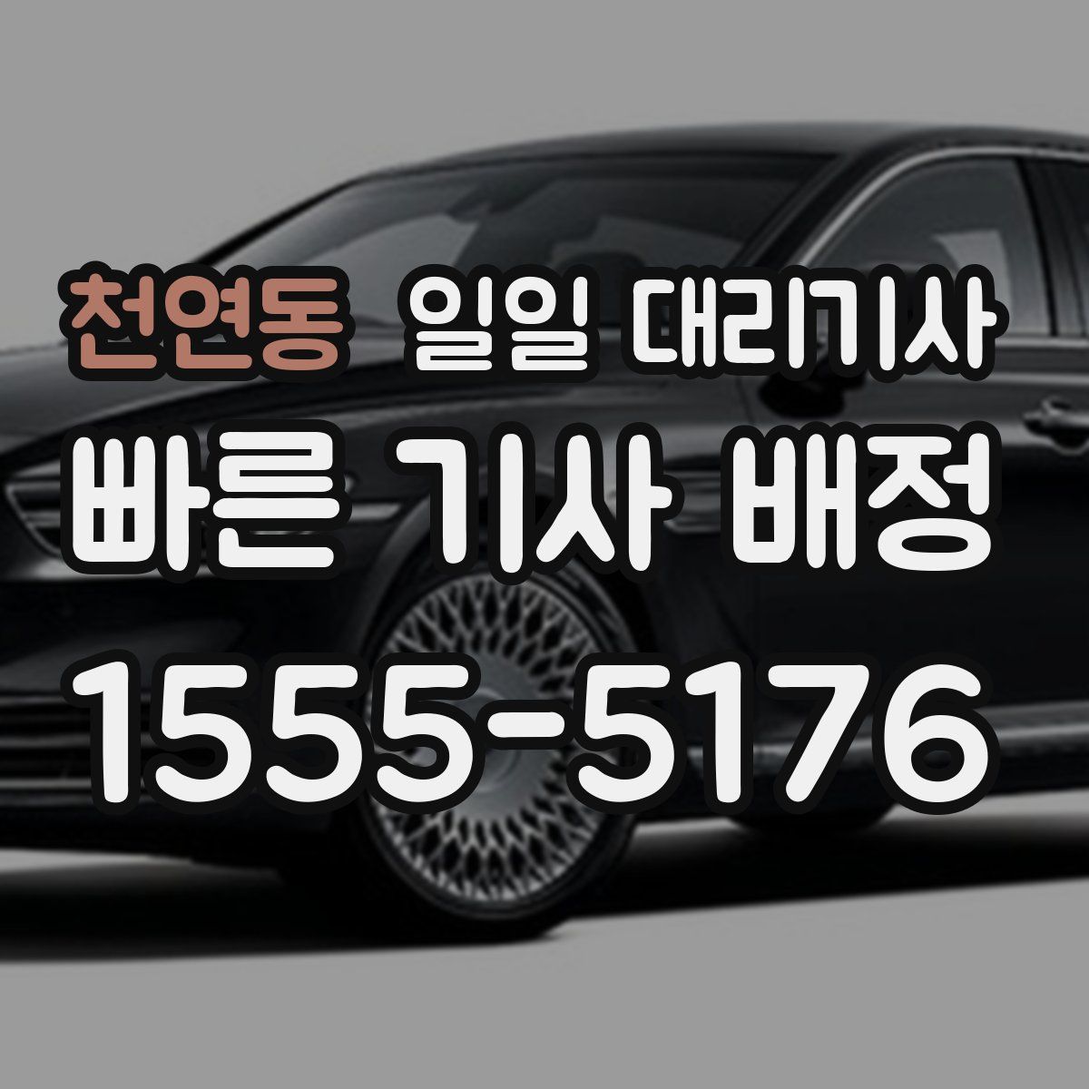천연동 일일 대리기사