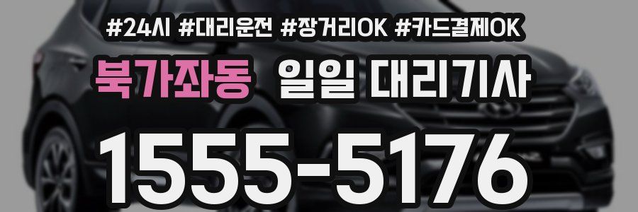 북가좌동 일일 대리기사