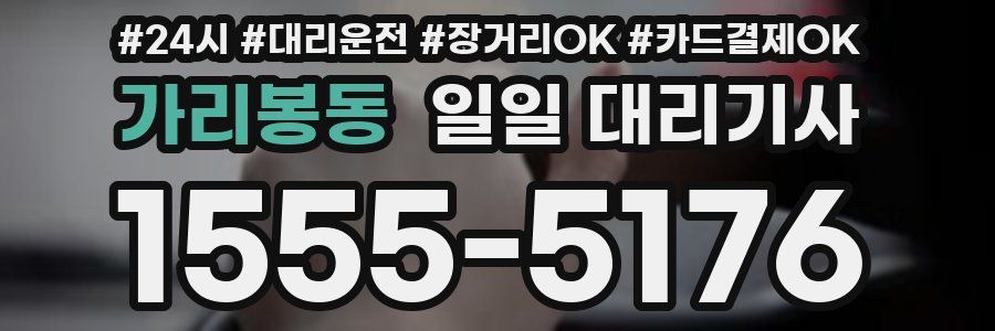 가리봉동 일일 대리기사
