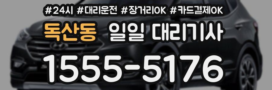 독산동 일일 대리기사