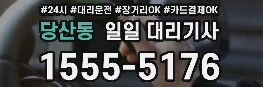 당산동 일일 대리기사