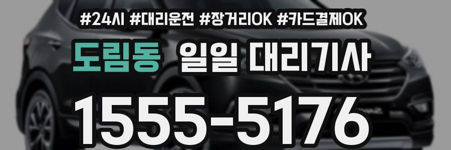 도림동 일일 대리기사