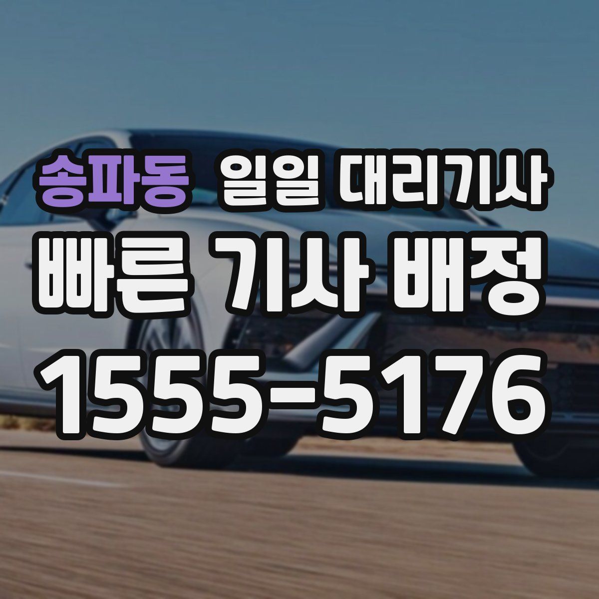 송파동 일일 대리기사