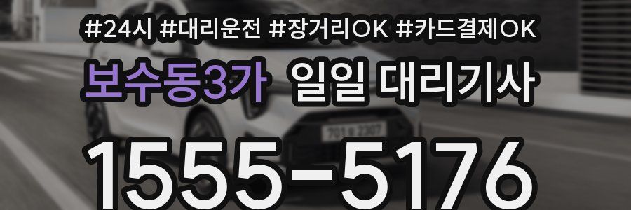 보수동3가 일일 대리기사