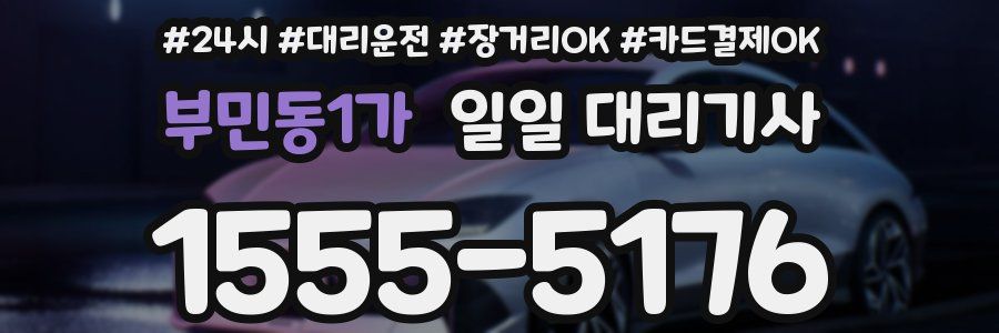 부민동1가 일일 대리기사