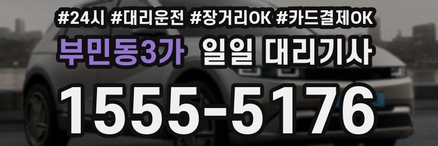 부민동3가 일일 대리기사