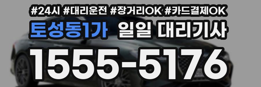 토성동1가 일일 대리기사