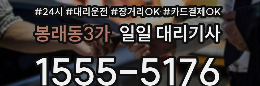 봉래동3가 일일 대리기사