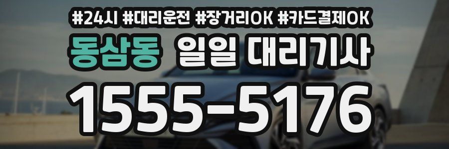 동삼동 일일 대리기사