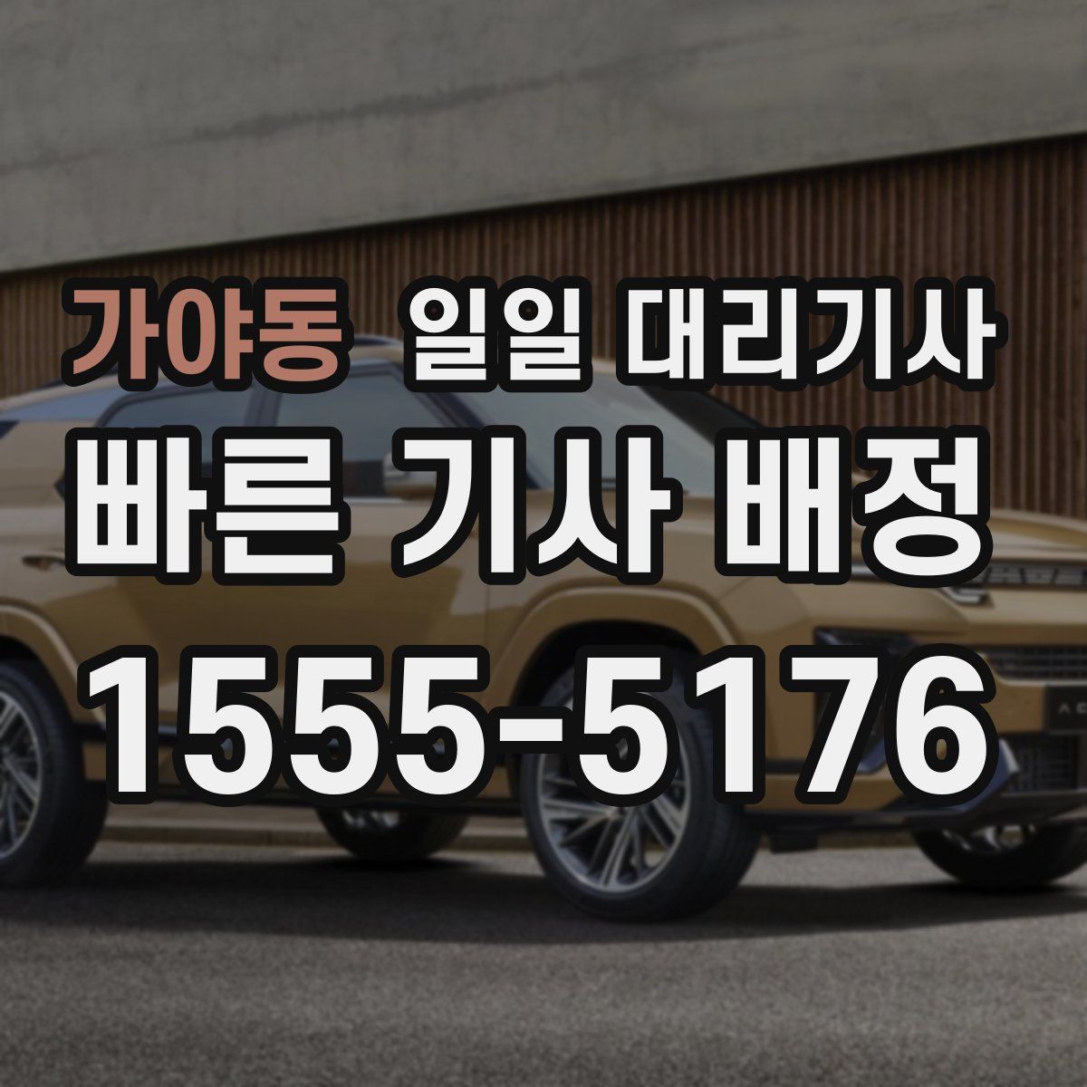 가야동 일일 대리기사