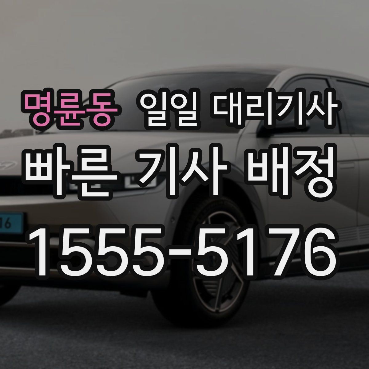 명륜동 일일 대리기사