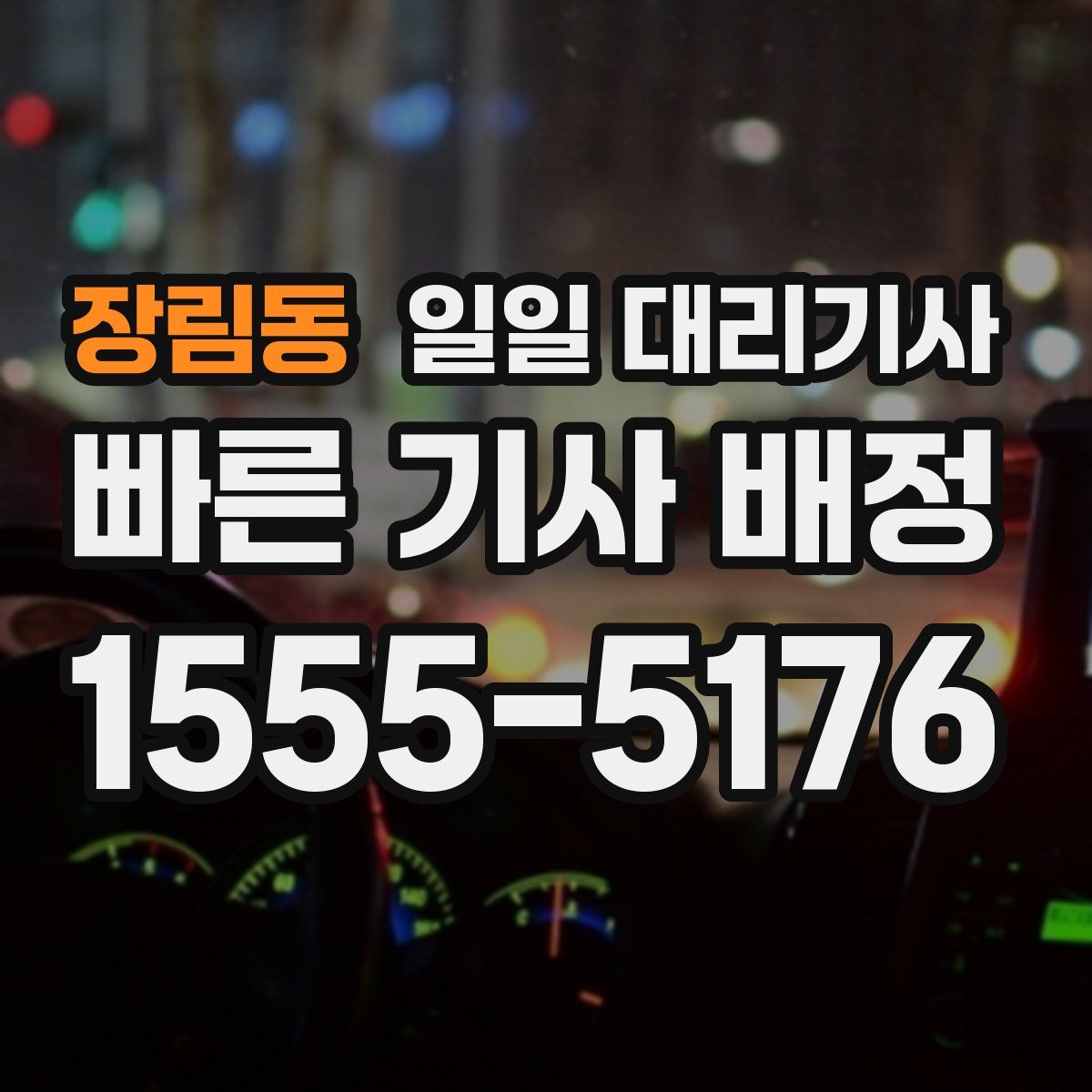 장림동 일일 대리기사
