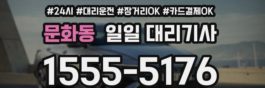 문화동 일일 대리기사