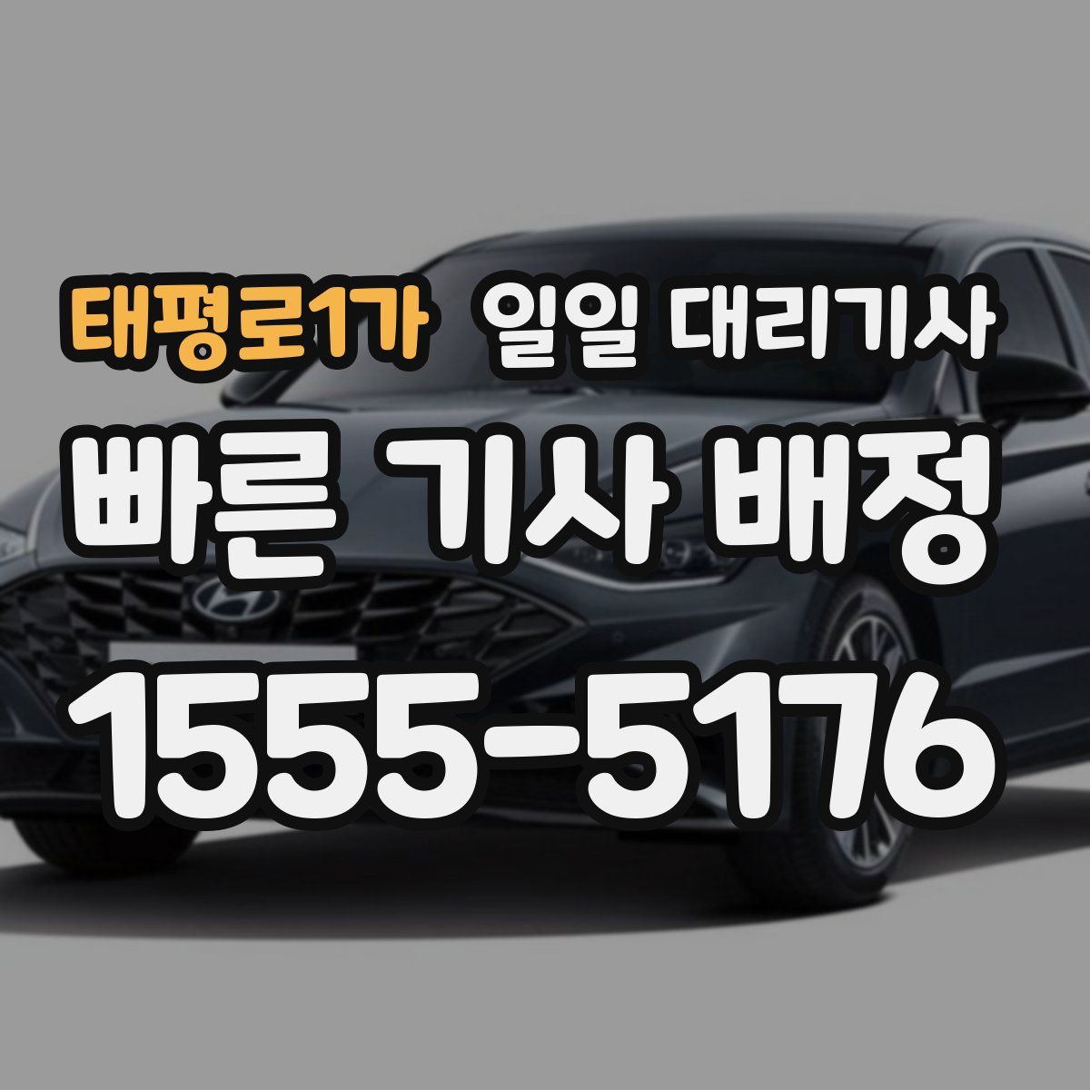 태평로1가 일일 대리기사