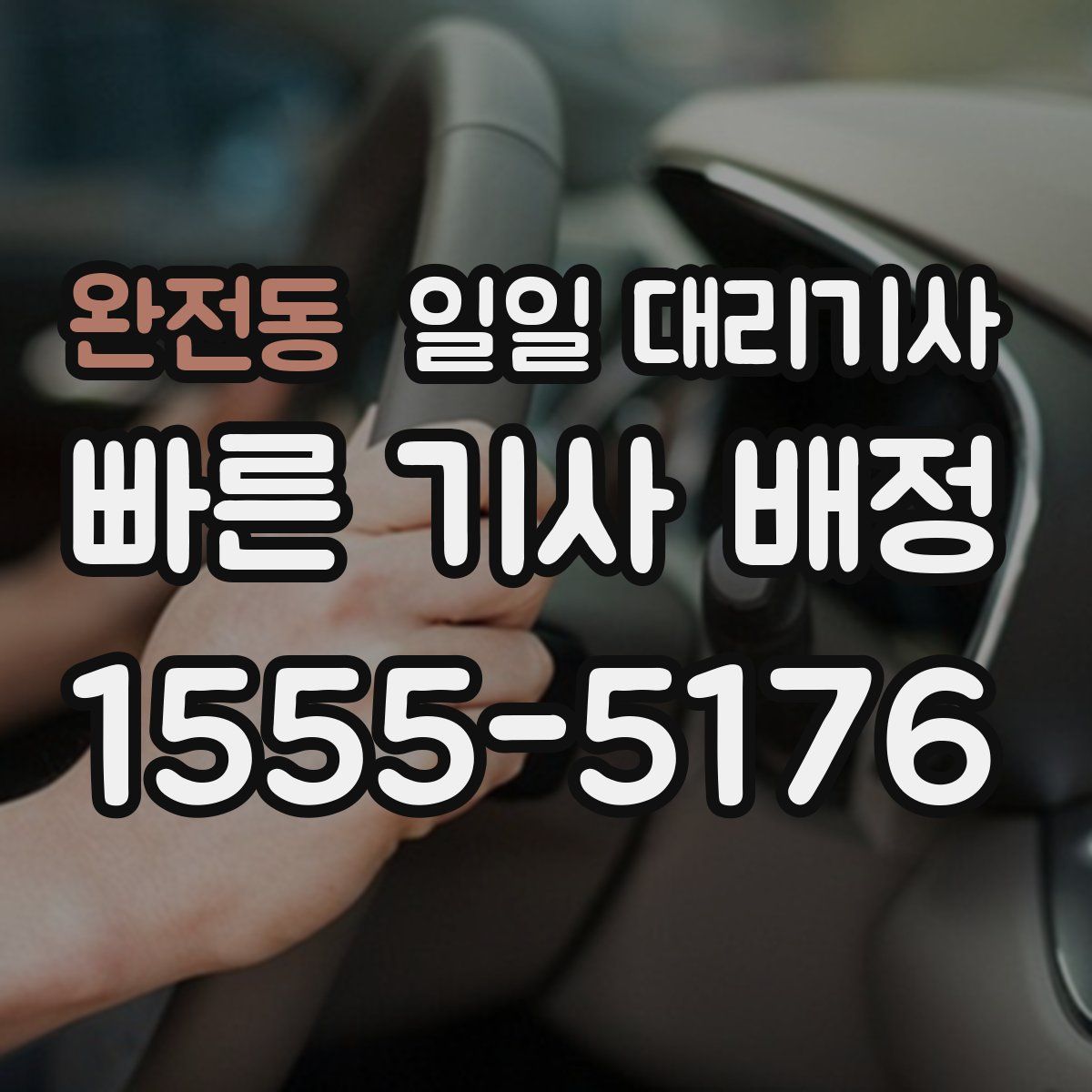완전동 일일 대리기사