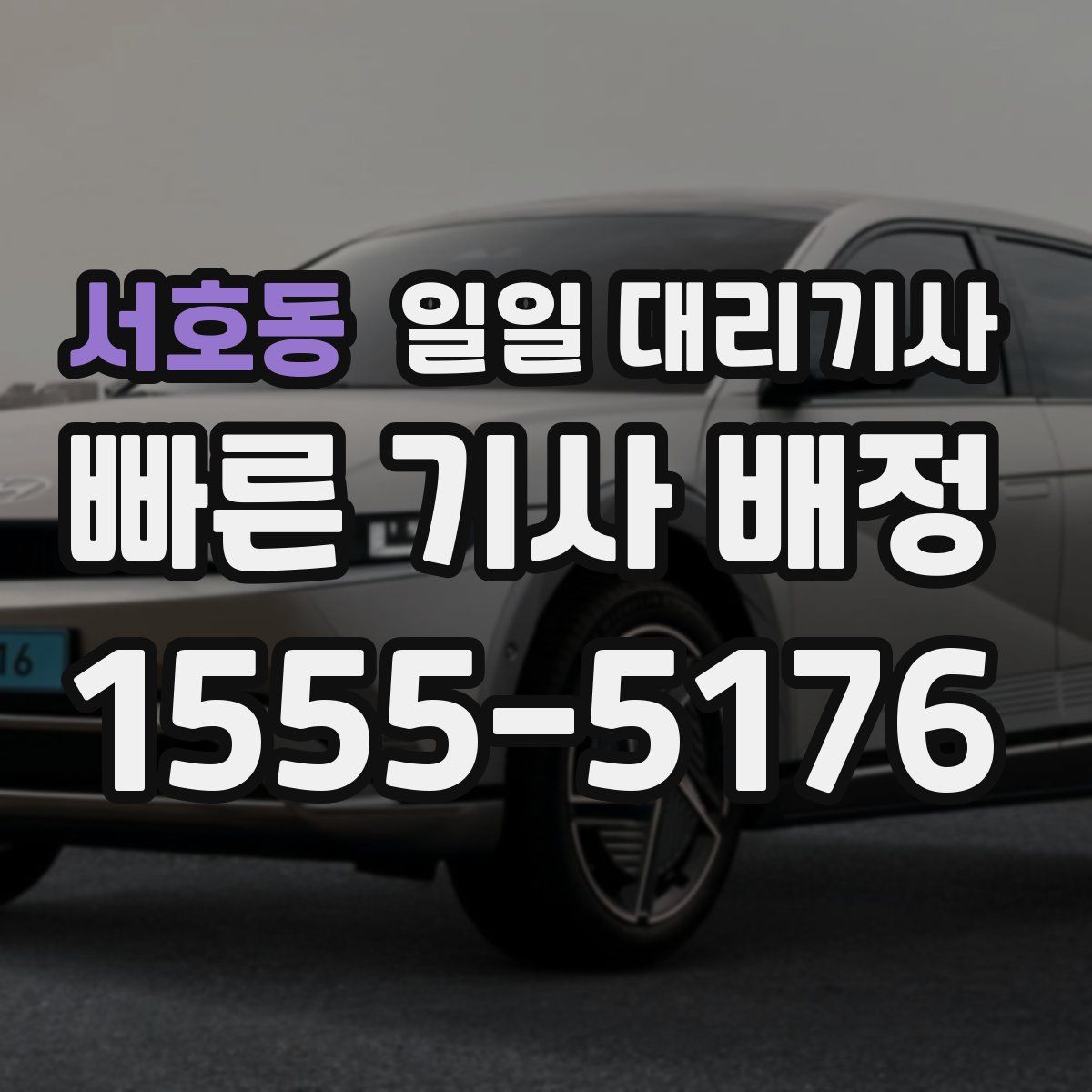 서호동 일일 대리기사