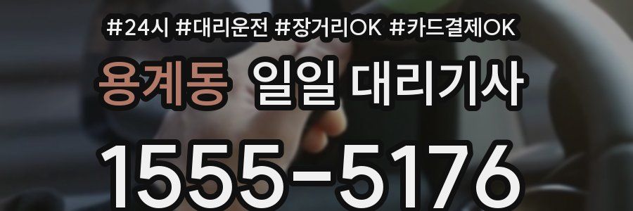 용계동 일일 대리기사