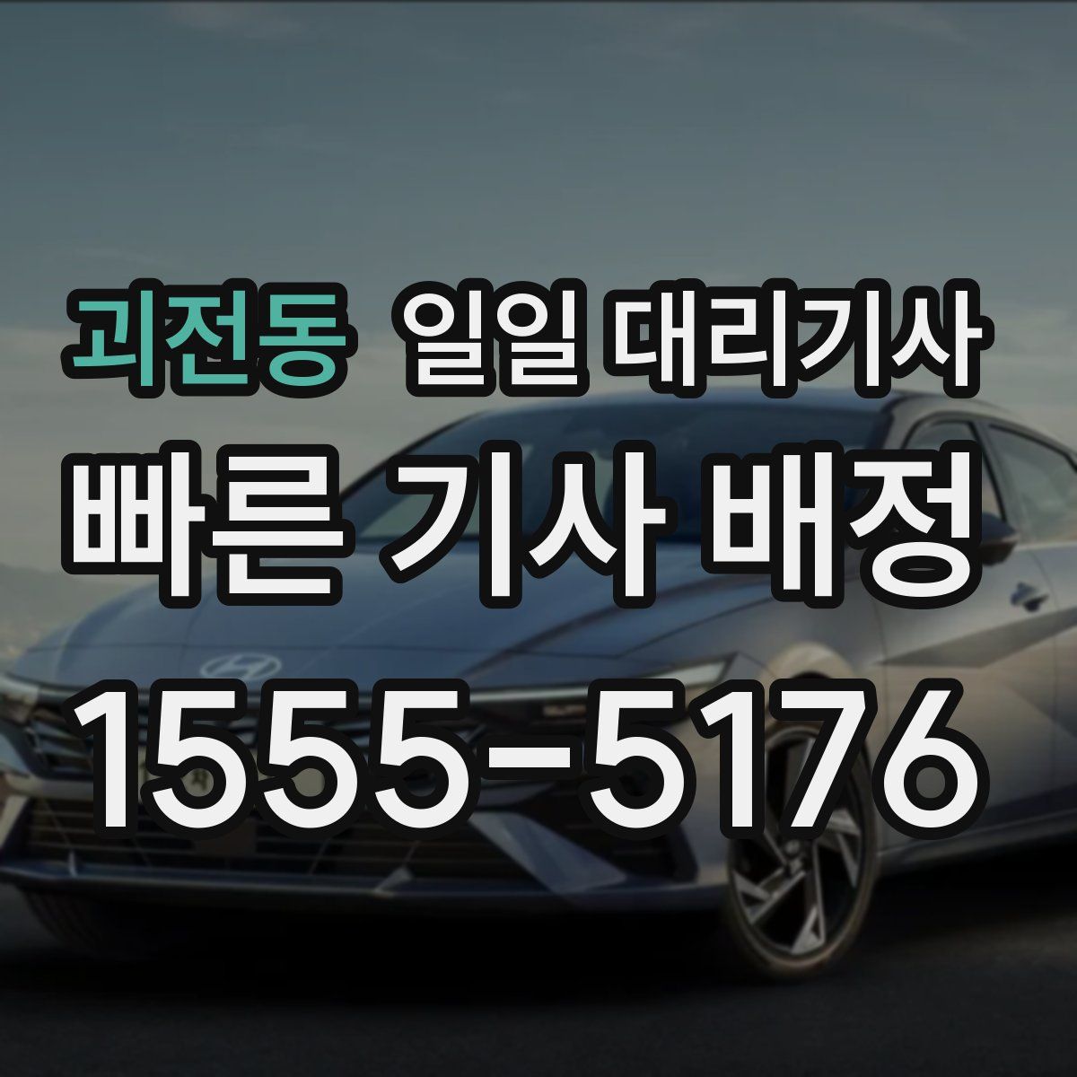 괴전동 일일 대리기사