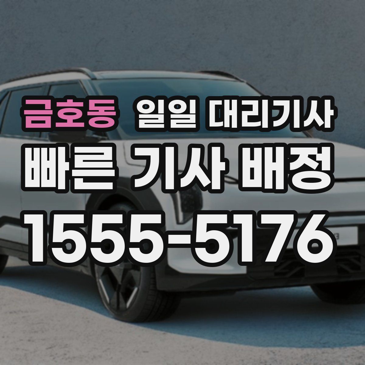 금호동 일일 대리기사