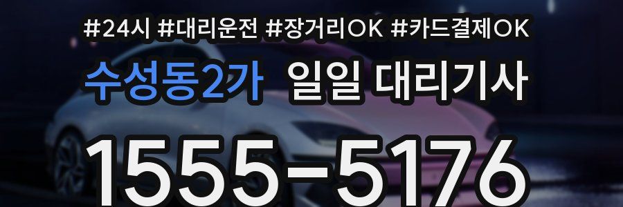 수성동2가 일일 대리기사