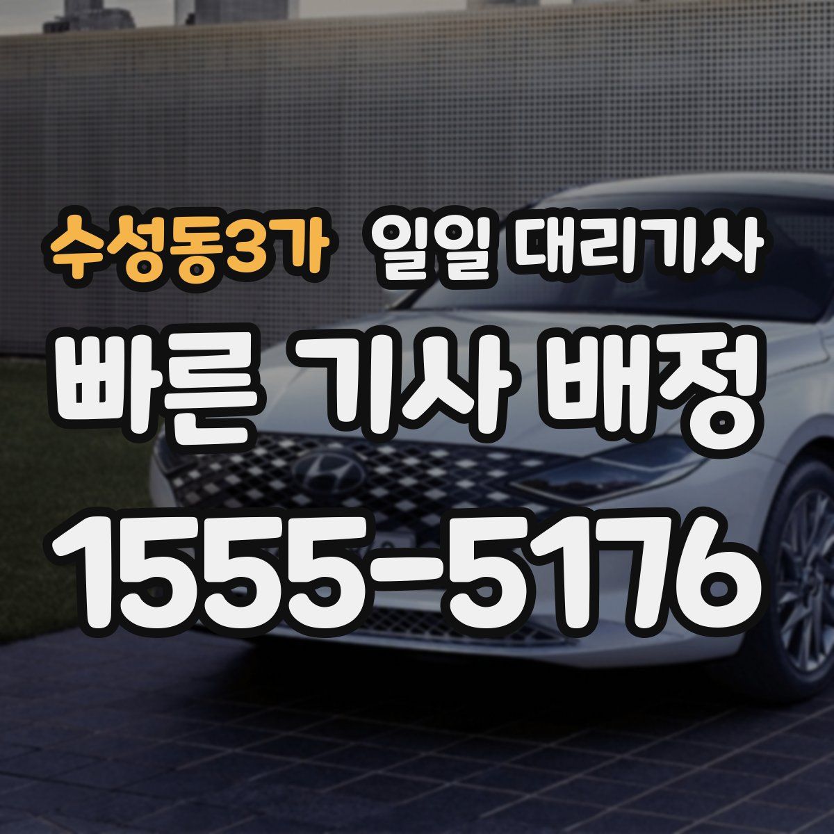 수성동3가 일일 대리기사
