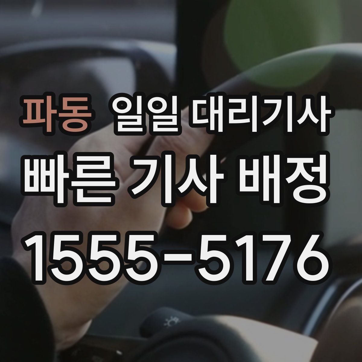 파동 일일 대리기사