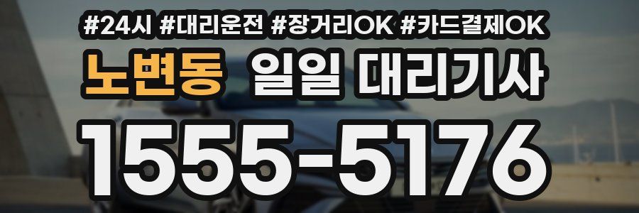 노변동 일일 대리기사