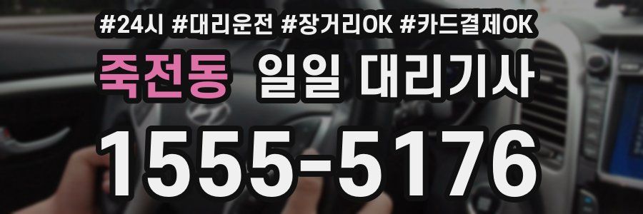 죽전동 일일 대리기사