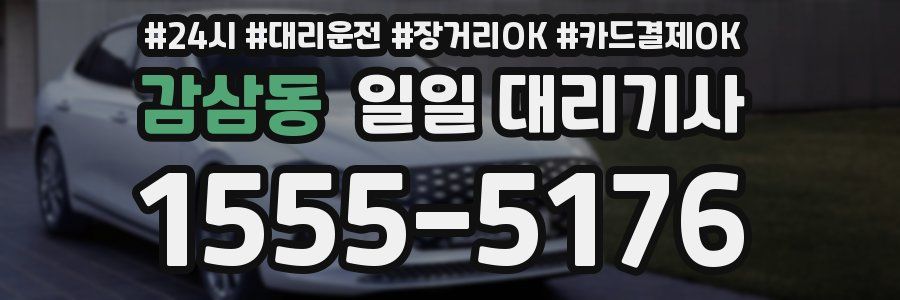 감삼동 일일 대리기사
