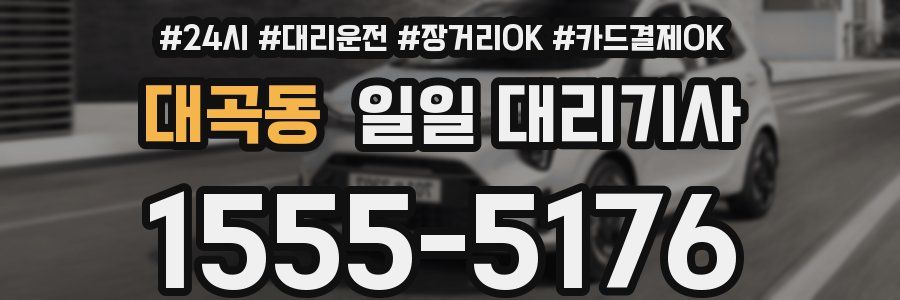 대곡동 일일 대리기사
