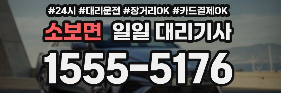 소보면 일일 대리기사