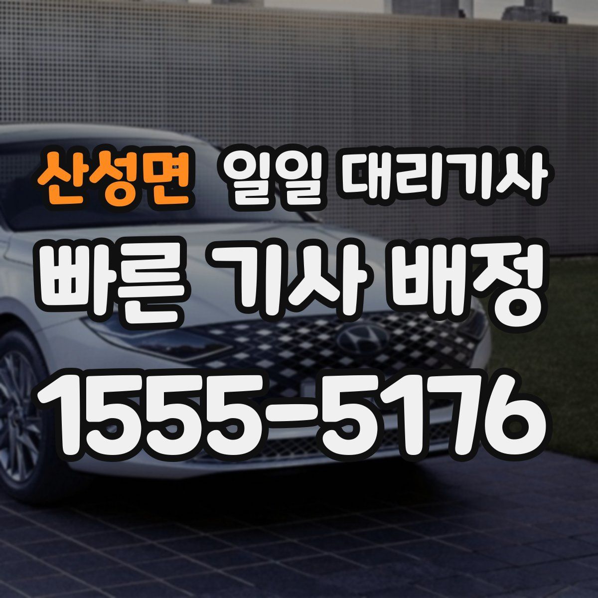 산성면 일일 대리기사