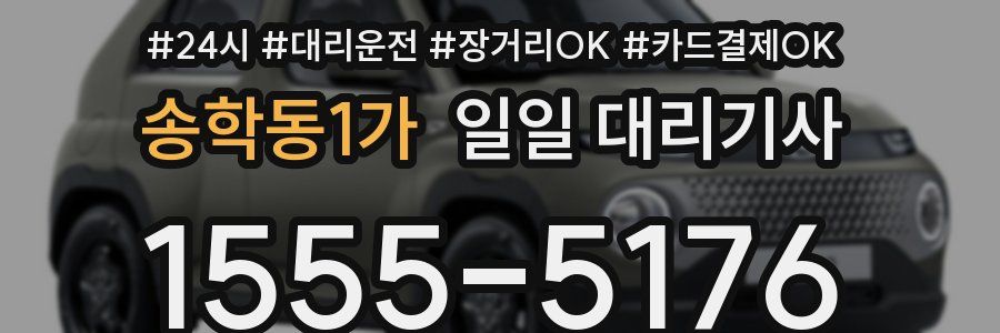 송학동1가 일일 대리기사