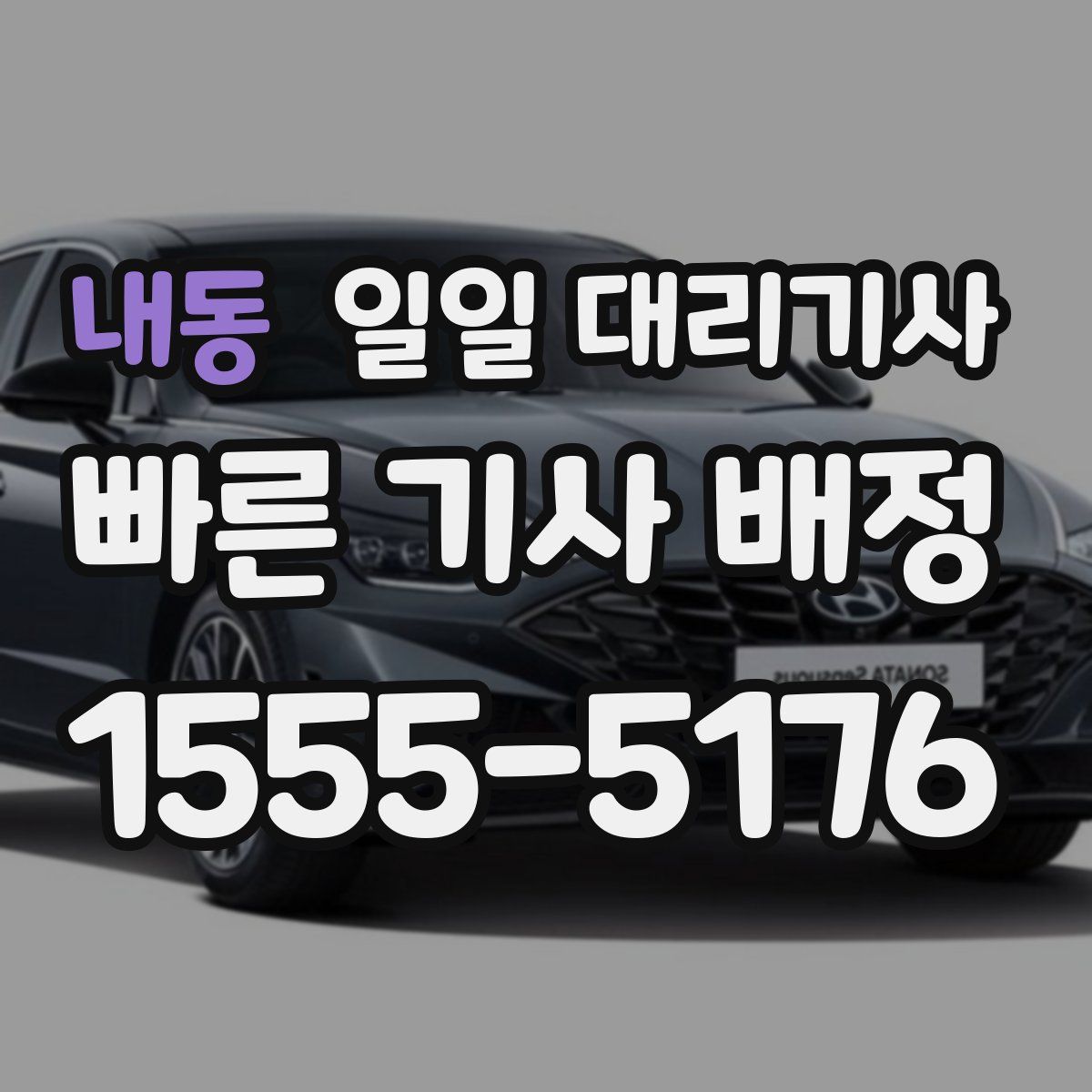 내동 일일 대리기사