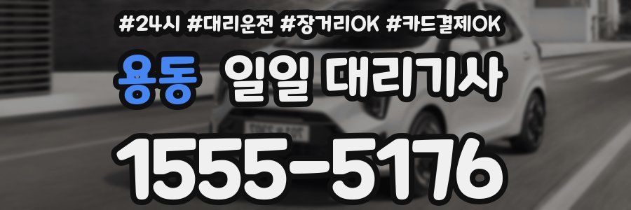 용동 일일 대리기사