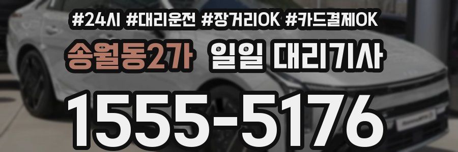 송월동2가 일일 대리기사