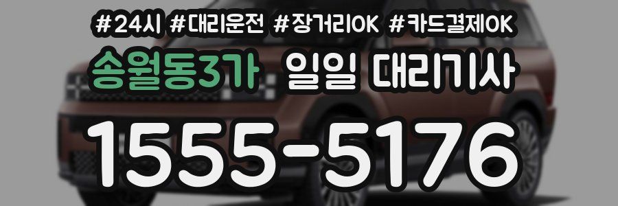 송월동3가 일일 대리기사