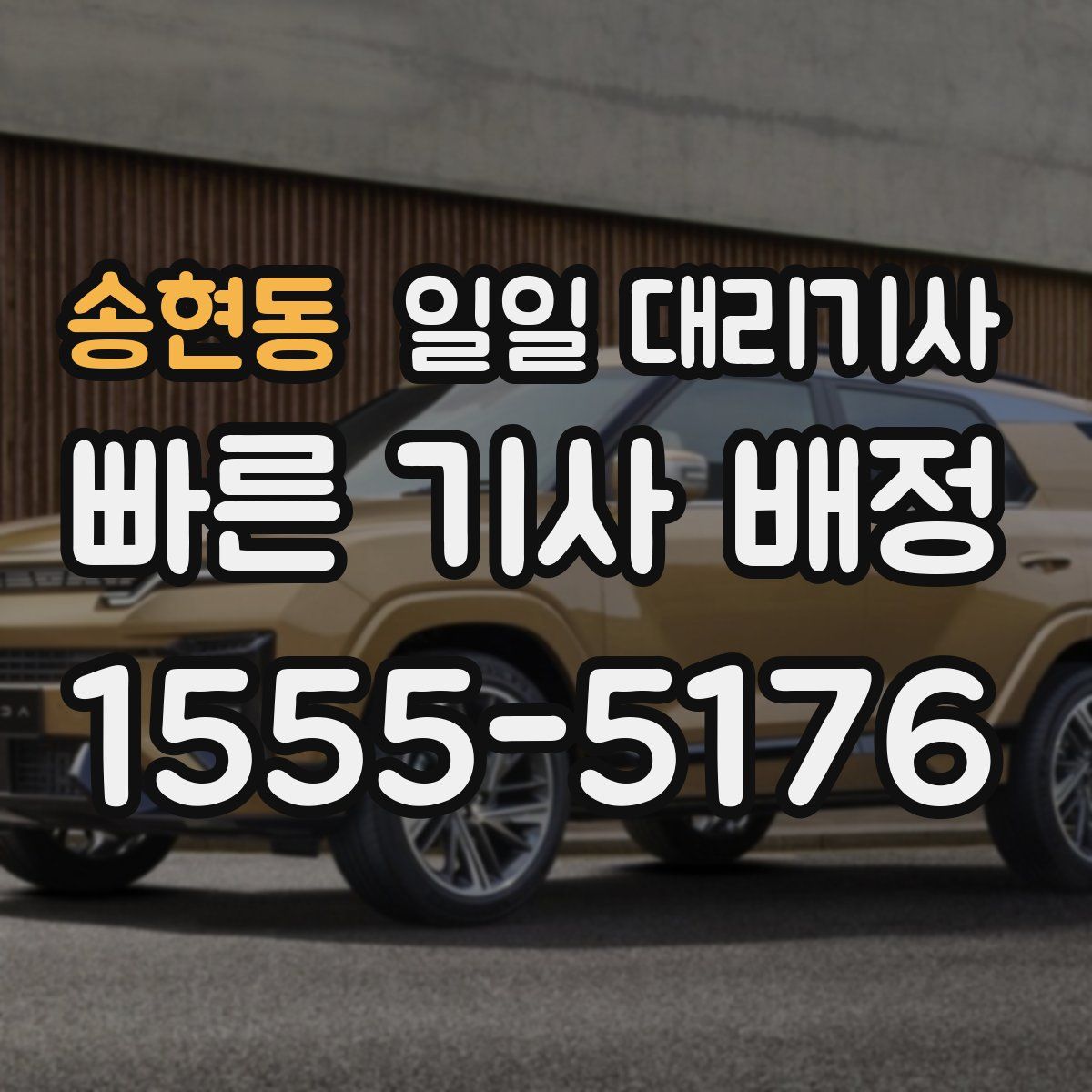 송현동 일일 대리기사
