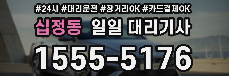 십정동 일일 대리기사