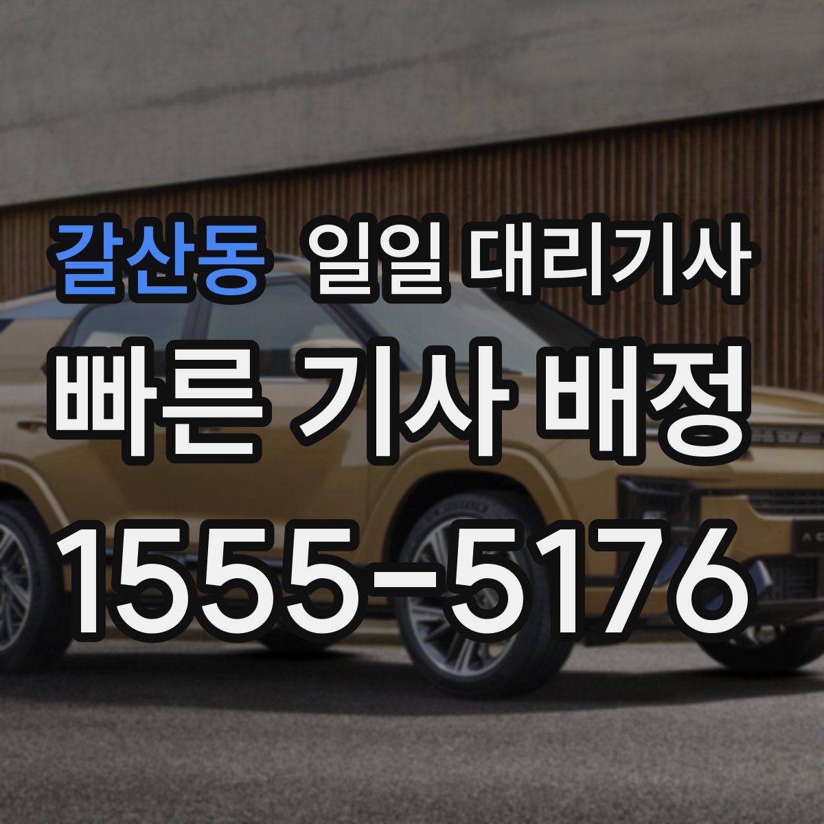 갈산동 일일 대리기사