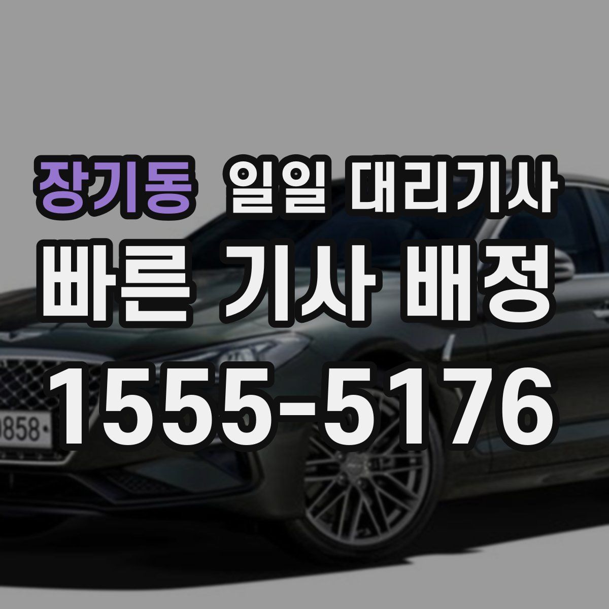 장기동 일일 대리기사