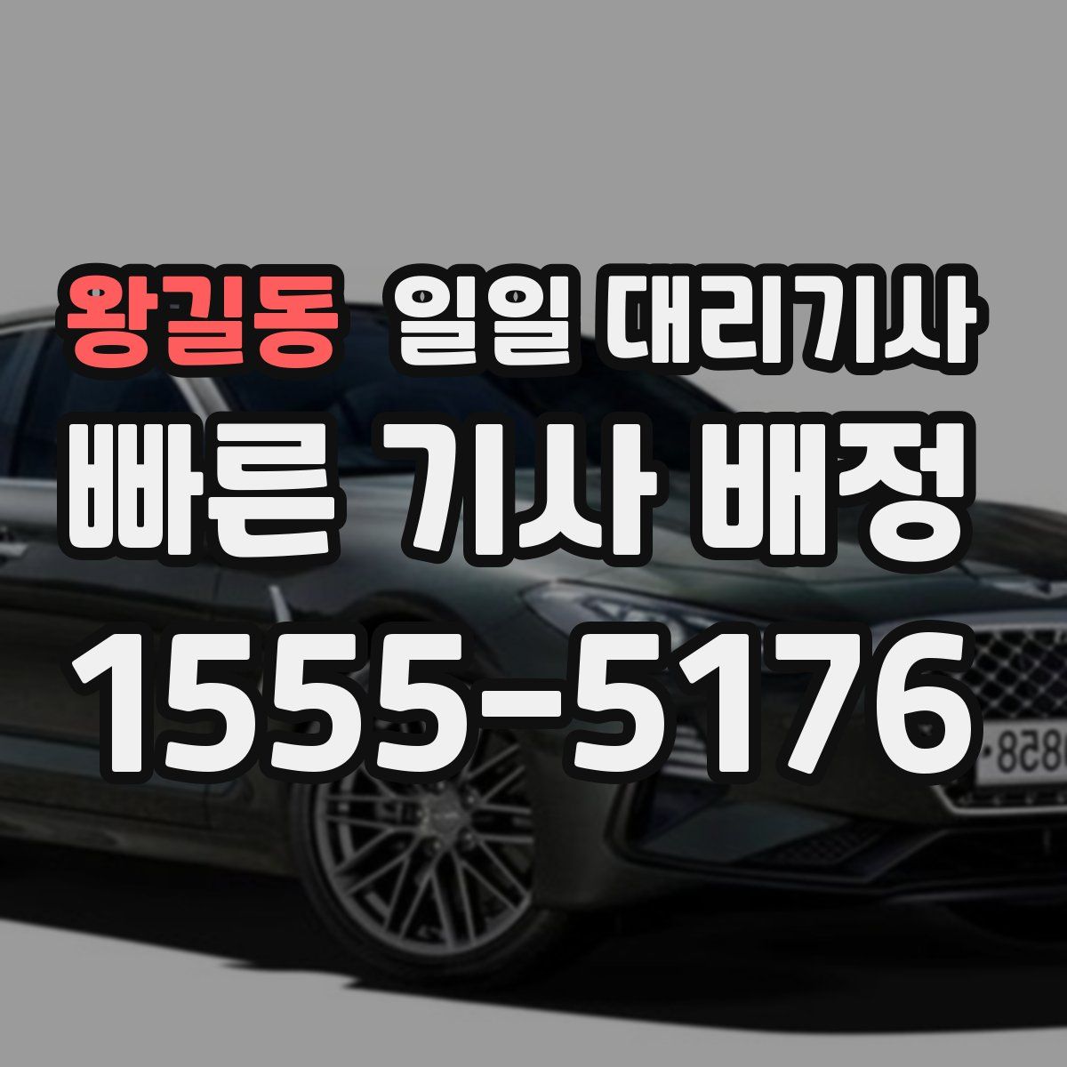 왕길동 일일 대리기사
