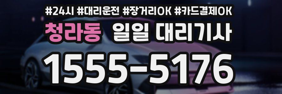청라동 일일 대리기사