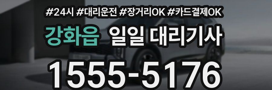 강화읍 일일 대리기사