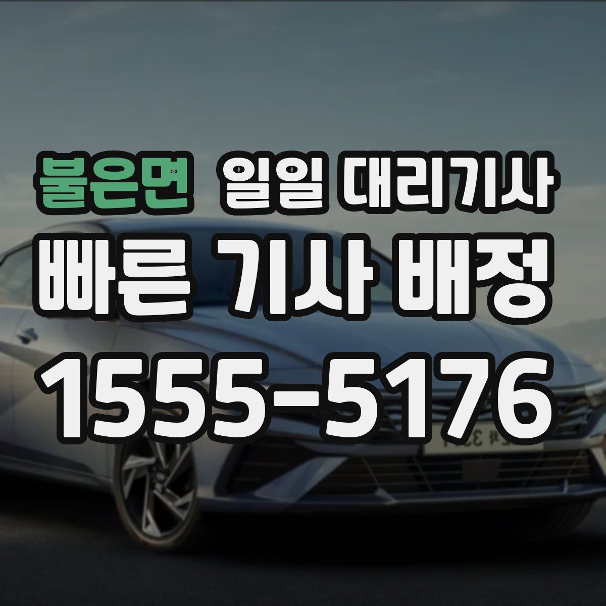 불은면 일일 대리기사