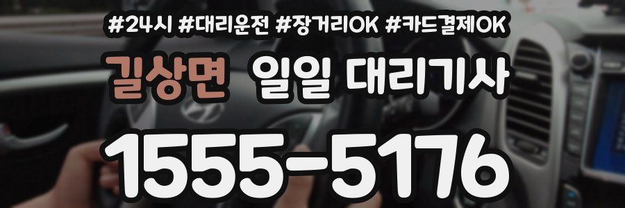 길상면 일일 대리기사